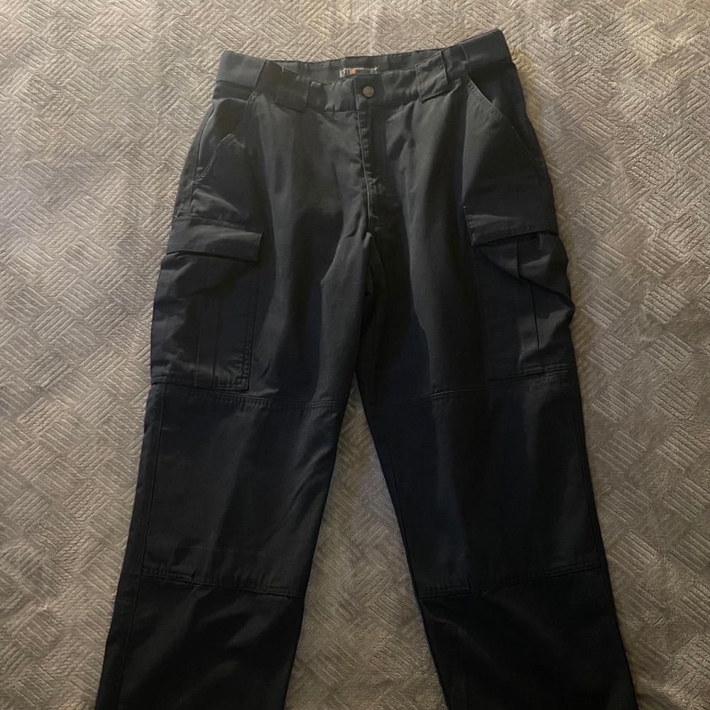 511 Tactical Series Mens Cargo Work Pants Style 74003 Size L Rip Stop 34x26